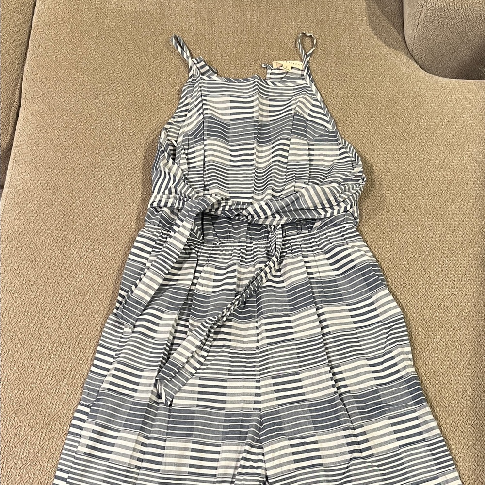 Striped Jumpsuit